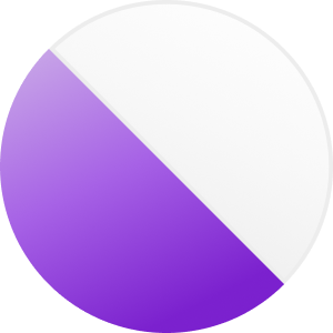 Violet / Hvid