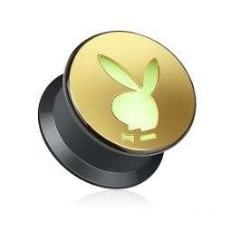 Playboy™ plug af akryl med selvlysende bunny